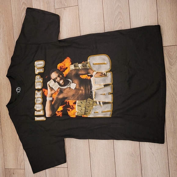RALO Rapper x NAV XO Black Cotton Sz Medium Mens Rap Tee Shirt RARE WSHH‎ - Picture 1 of 6